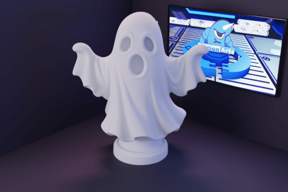 3D Ghost – A Supernatural Addition to Your 3D Printing Projects