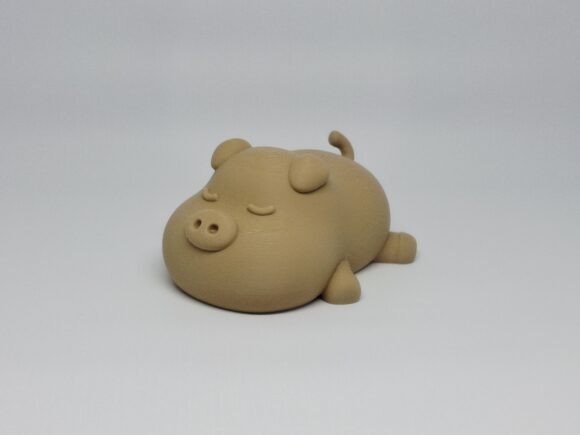 Adorable Sleeping Pig STL Chubby Cozy