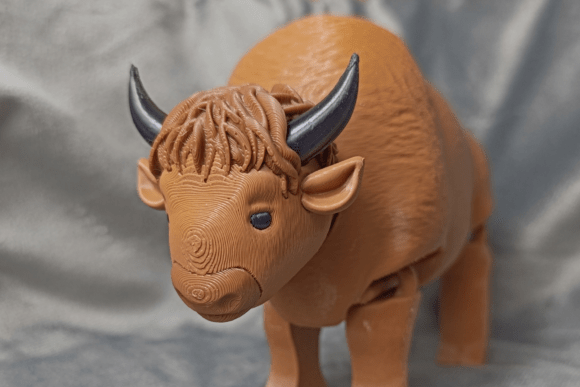 Articulated Polish Bison: A Modern Approach to 3D Printing Wildlife