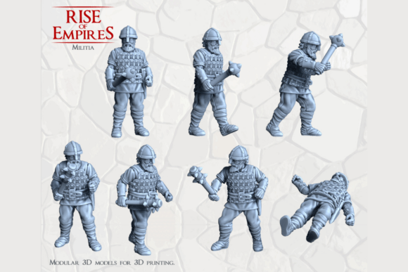 Militia for Wargames and Roleplay