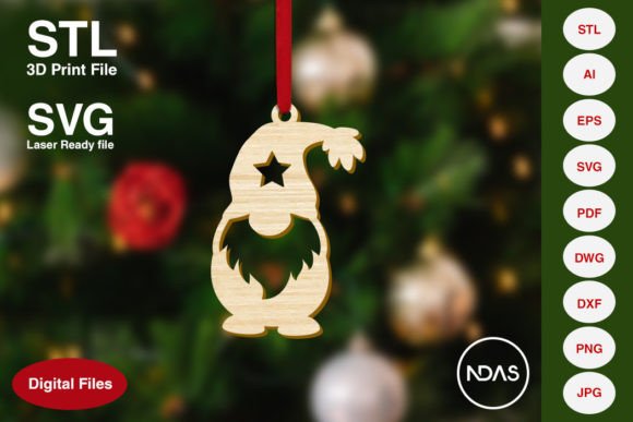 The Gnome Christmas Tree Decoration Ornament: A Modern Creative Tool for Makers and Entrepreneurs