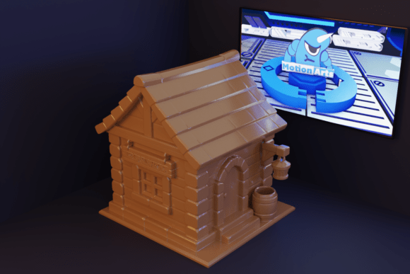 Wooden Playhouse: A Magical Addition to Your 3D Printing Collection